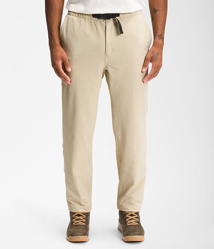 The North Face Mens Pants Tech Easy 547FKAMQH - Beige